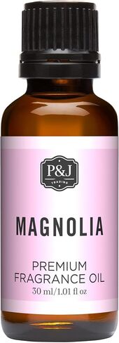 P&J Trading - Magnolia Scented Oil 30ml - Fragrance Oil for Candle Making, Soap Making, Diffuser Oil in Kuwait