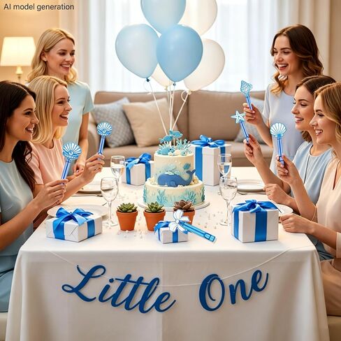 24 Pcs Ocean Bubble Wands, Seashell Party Favors, Goodie Bag Fillers in Kuwait