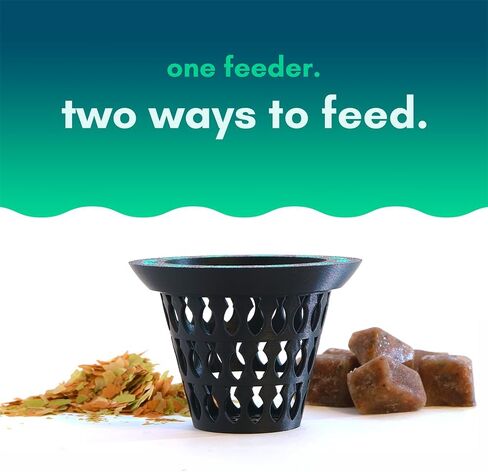 Modular Fish Feeding System - Feeding Ring & Removable Frozen Food Basket in Kuwait