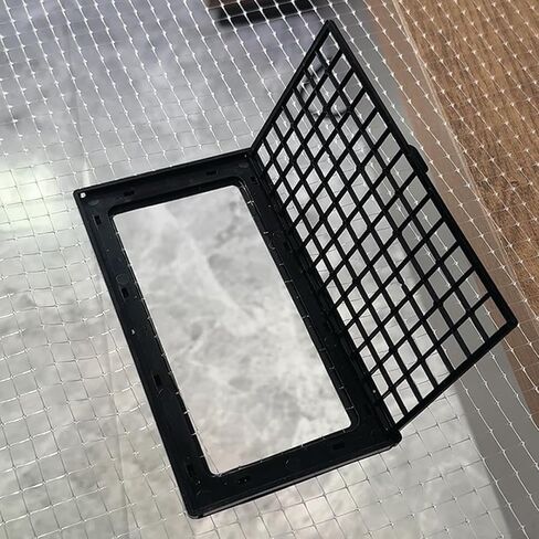 Innovative Marine Flip Feed Hinged Feeding Lid - Use with Mesh Screen Aquarium Lids Only in Kuwait