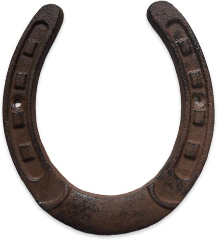 10 Large Cast Iron Horseshoe Texas Lone Star Rustic Ranch Horse Shoe in Kuwait