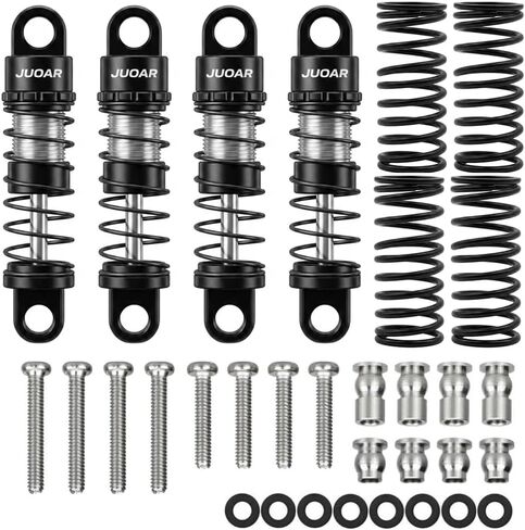 Aluminum Oil Shocks for 1/30 Axial SCX30 (Black, 26mm) in Kuwait