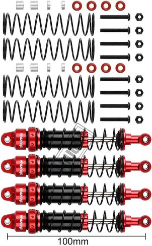 INJORA 100mm Shock Absorber Damper for TRX4 SCX10 1/10 RC Crawler in Kuwait