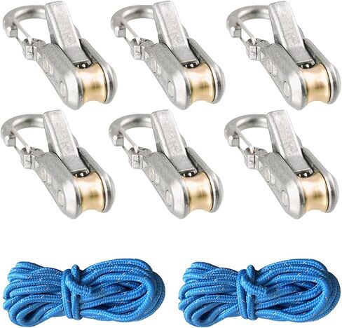 Rope Adjuster, Rope Tensioner with Reflective Paracord, Heavy Duty Tie Down in Kuwait