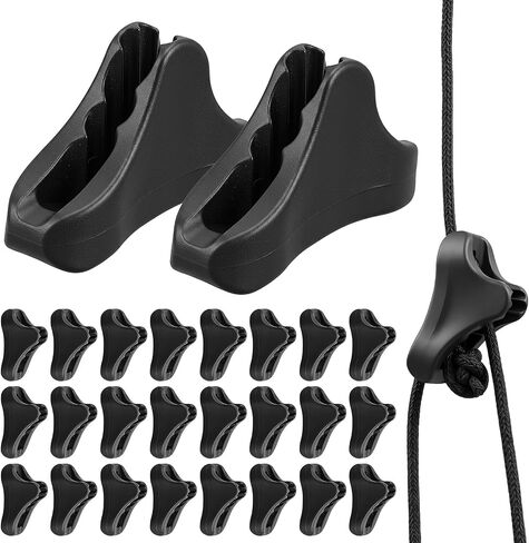 20 Pack Rope Tensioner Ultralight Guyline Tensioners Adjuster in Saudi Arabia