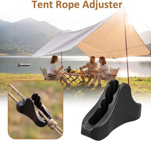 20 Pack Rope Tensioner Ultralight Guyline Tensioners Adjuster in Saudi Arabia
