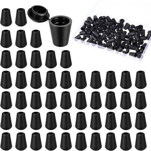 50 Pack Paracord End Caps, Rope Fasteners Replacement in Kuwait