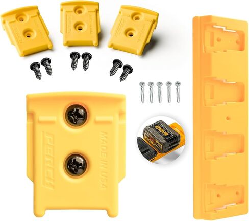 حامل أدوات طاقة لاسلكي | متوافق مع DEWALT 20-60 فولت | 3 عبوات in Kuwait
