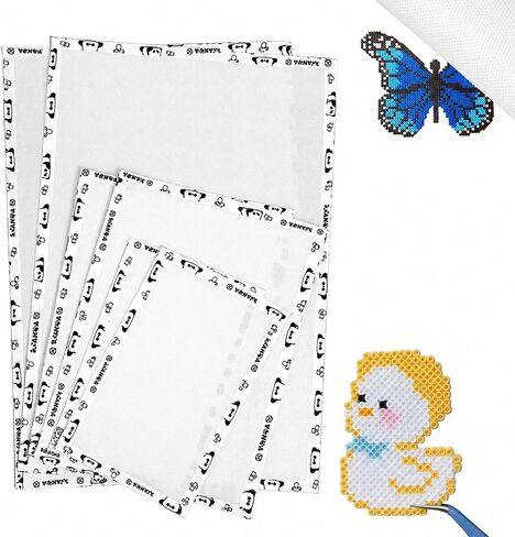 Amabro 6Pcs Thick Texture Fuse Bead Iron Paper, Bead Ironing Paper Cloth in Kuwait