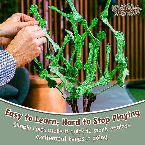 Offshoots - A Creative Game of Balance: Strategic Balancing Game for Kids Ages 8+, Fun Family Stacking Games for Adults & Teens, Kids Games for Parties, Campings & Family Night, 1-12 Players in Kuwait