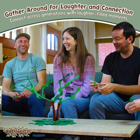 Offshoots - A Creative Game of Balance: Strategic Balancing Game for Kids Ages 8+, Fun Family Stacking Games for Adults & Teens, Kids Games for Parties, Campings & Family Night, 1-12 Players in Kuwait