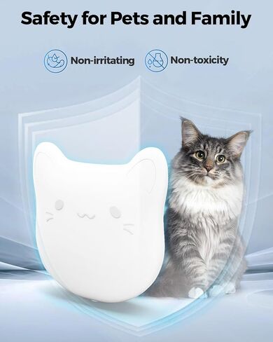 6 PCS Litter Box Deodorizer Compatible with Cumrige Self Cleaning Litter Box, Litter Box Odor Eliminator Compatible with Fumoi Automatic Cat Litter Box,Cat Litter Odor Control Remover, Camellia Scent in Saudi Arabia