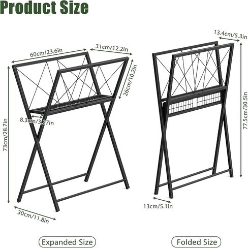 Foldable Art Print Rack, Portable Art Storage Rack for Canvas and Artwork in Kuwait