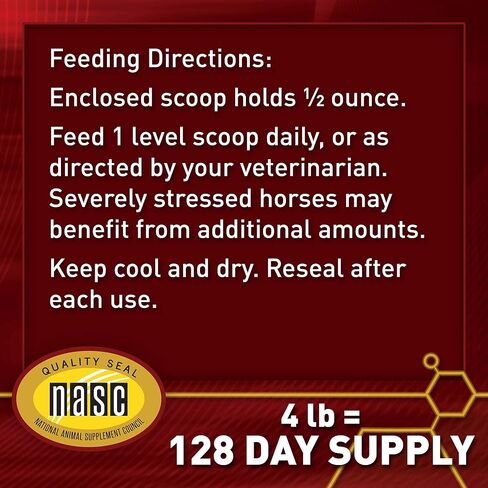 Pro E-5000 Premium Horse Vitamin E Powder, Antioxidant Support with Yeast & Alfalfa for Palatability, Equine Vitamin E Supplement for All Horses, 4 lbs, 128-Day Supply, Vita Flex in Saudi Arabia