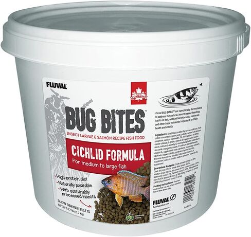 Fluval Bug Bites Cichlid Fish Food, 3.53 oz in Kuwait