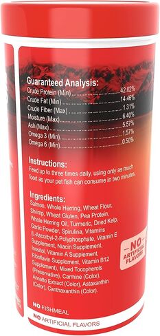 Omega One Freshwater Flakes, 2.2 oz in Kuwait