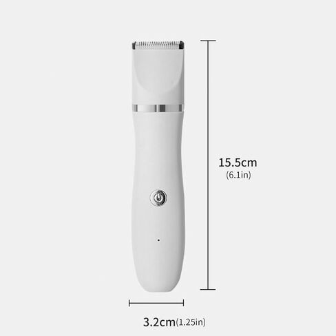 Cordless Electric Pet Groomer USB Rechargeable with 4 Heads for Dogs Cats Swimsuit Line Pet Shaver in Kuwait