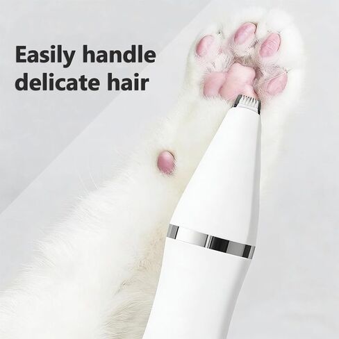 Cordless Electric Pet Groomer USB Rechargeable with 4 Heads for Dogs Cats Swimsuit Line Pet Shaver in Kuwait