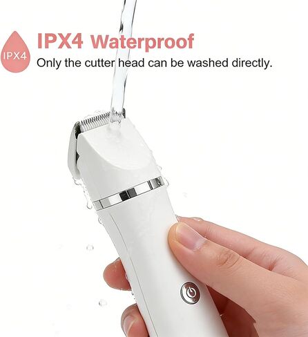 Cordless Electric Pet Groomer USB Rechargeable with 4 Heads for Dogs Cats Swimsuit Line Pet Shaver in Kuwait