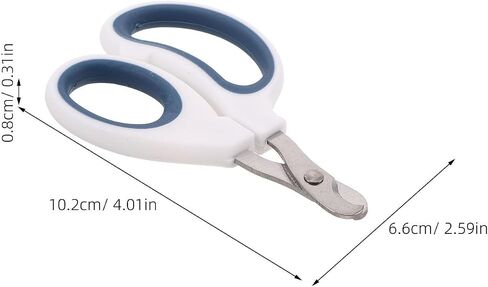 SHINEOFI 10pcs Cat Nail Clippers for Small Pets, Safe Trimming Tool in Kuwait