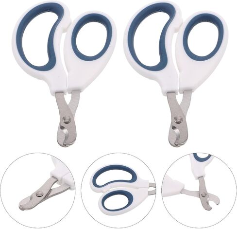 SHINEOFI 10pcs Cat Nail Clippers for Small Pets, Safe Trimming Tool in Kuwait