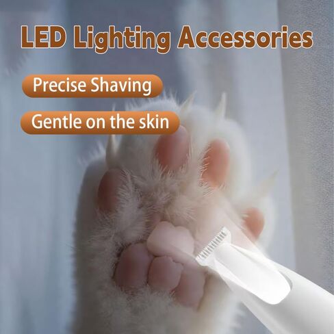 Pet Paw Trimmer, Silent Cat Precision Trimmer for Dogs Cats Grooming in Saudi Arabia