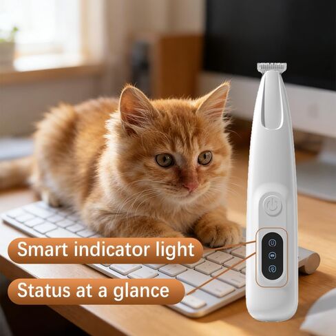 Pet Paw Trimmer, Silent Cat Precision Trimmer for Dogs Cats Grooming in Saudi Arabia