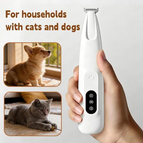 Pet Paw Trimmer, Silent Cat Precision Trimmer for Dogs Cats Grooming in Saudi Arabia