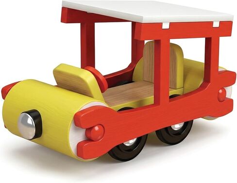 MasterPieces Scooby Doo Mystery Machine Wooden Train Engine - Magnetic, Officially Licensed - Toddler in Kuwait