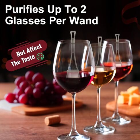 Wine Filters Removes Histamines and Sulfites: Stop it Wine Allergies - Purifies Wine without Compromising Taste and Purity(8 Packs) in Kuwait