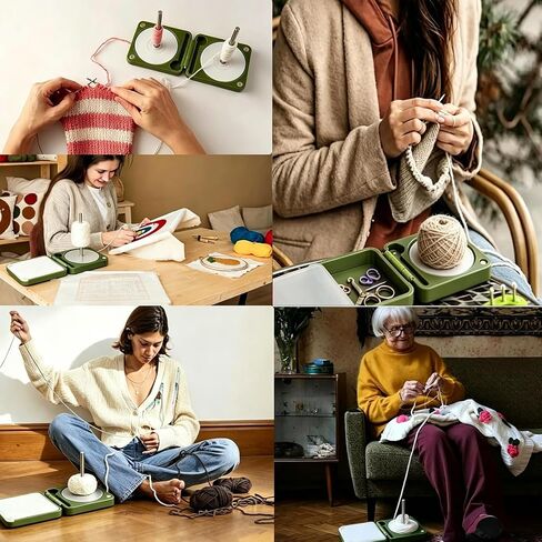 Portable Yarn Holder for Crochet & Knitting (2PCS) in Kuwait
