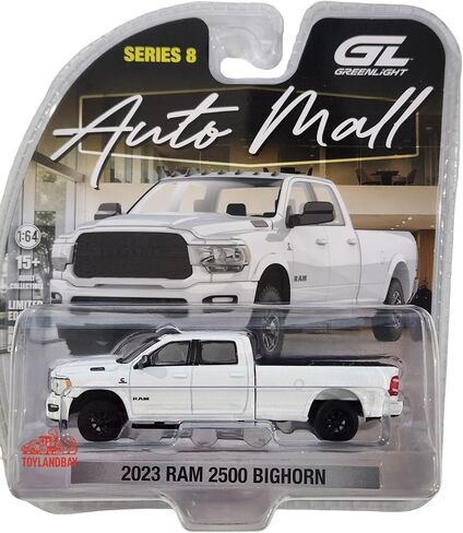 Greenlight 68080-C 2023 Dodge Ram 2500 White 1:64 in Kuwait