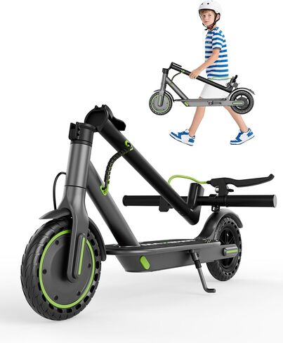 MAXSHOT Electric Scooter for Big Kids, Top Speed 9/16/19MPH, 10/12/16/21/50Miles Range, 6.5"/8.5"/14" Tires Folding Commuter Escooter with Dual Suspension for Commuting, APP Control in Kuwait