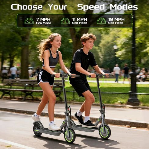 MAXSHOT Electric Scooter for Big Kids, Top Speed 9/16/19MPH, 10/12/16/21/50Miles Range, 6.5"/8.5"/14" Tires Folding Commuter Escooter with Dual Suspension for Commuting, APP Control in Kuwait