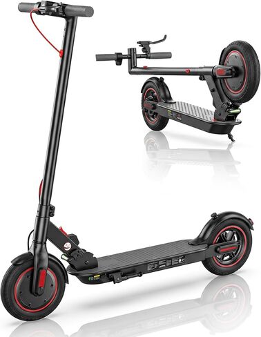 Electric Scooter Adults, 1000W/500W Motor, 28/21 Miles Max Range, 10''/8.5" Tires All Terrain, 25/20 MPH Top Speed, Lightweight Commuting E Scooter, Foldable for Adults Teens in Kuwait