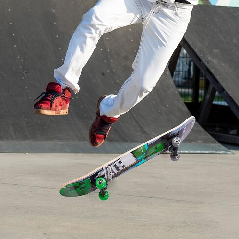 Minecraft - Complete Cruiser Skateboard with Maple Deck and Smooth Bearings in Kuwait