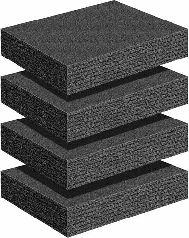Treela 2 Pcs Customizable Polyethylene Foam Sheets 16x12x2" in Kuwait