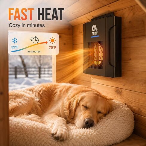 PETNF Dog House Heater, WiFi Smart Thermostat 45-113°F Adjustable in Kuwait