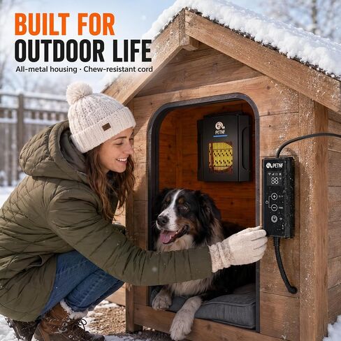 PETNF Dog House Heater, WiFi Smart Thermostat 45-113°F Adjustable in Kuwait