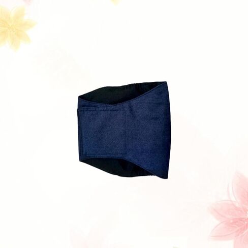 Male Dog Belly Wrap Band Diaper Pants Fabric Blue Reusable Size S in Kuwait