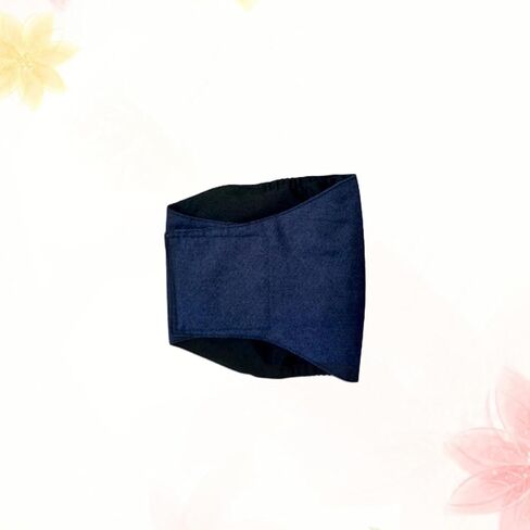 Male Dog Belly Wrap Band Diaper, Cotton Sanitary Underwear Blue in Kuwait