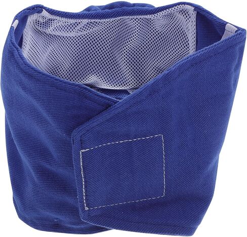 Cotton Belly Wrap Band Blue Male Dog Sanitary Underwear for Puppies in Kuwait