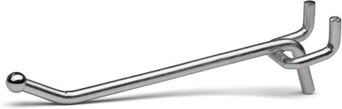 Heavy Duty Black Steel Peg Board Shelving Hooks, 2-Inch, 50-Pack in Kuwait