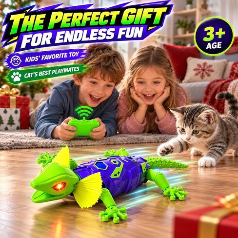 Wall Climbing Gecko RC Toy, Remote Control Lizard for Kids in Kuwait