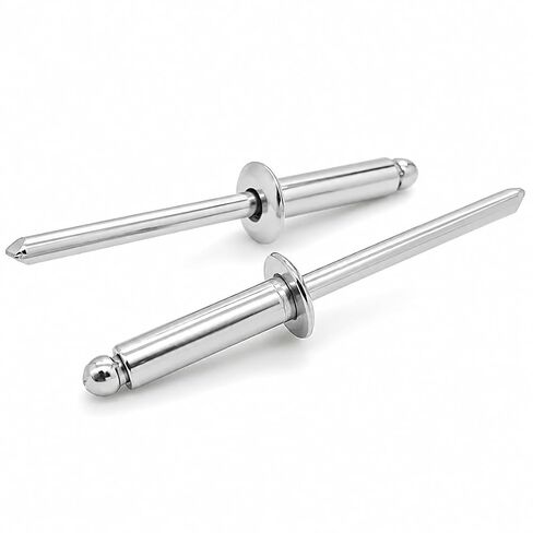 100 Qty Aluminum Blind Rivets (#6-16) 3/16" Diameter x 1" Grip (BCP868) in Kuwait