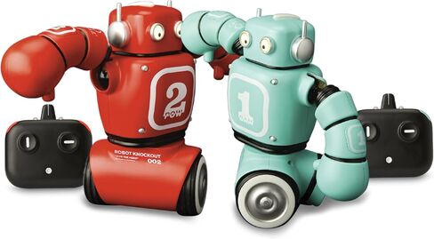 FAO Schwarz RC Robot Knockout Remote Control Boxing Set, 2 Fighting Robots in Kuwait