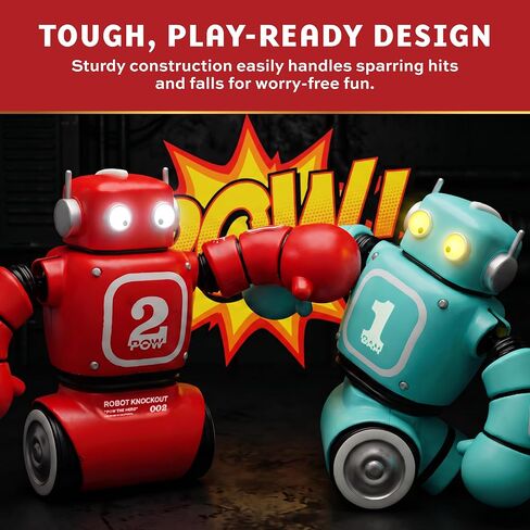 FAO Schwarz RC Robot Knockout Remote Control Boxing Set, 2 Fighting Robots in Kuwait