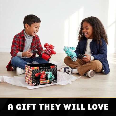 FAO Schwarz RC Robot Knockout Remote Control Boxing Set, 2 Fighting Robots in Kuwait