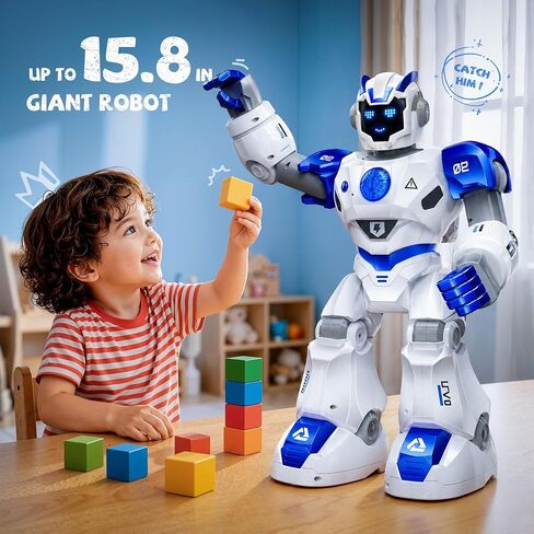 Smart Robot Toys for Kids 5-7, Programmable Remote Control Robots in Kuwait