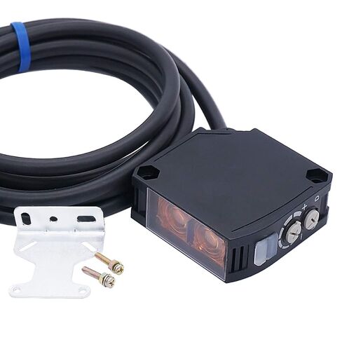 Twidec/6 Digits 0-999999 Customer Traffic Counter 100V-240VAC LED Auto Display Digital People Counter + 0-8M NPN 1 Pair Photoelectric Switch Sensor T61+ 2Pcs Holder in Kuwait